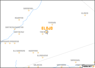 map of El Ojo