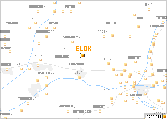 map of Ėlok