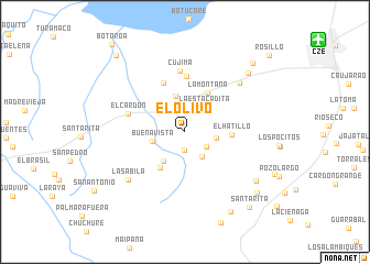 map of El Olivo