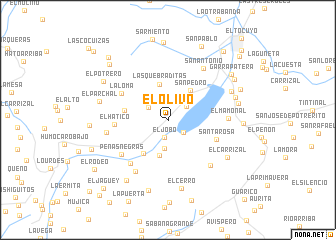 map of El Olivo