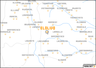 map of El Olivo