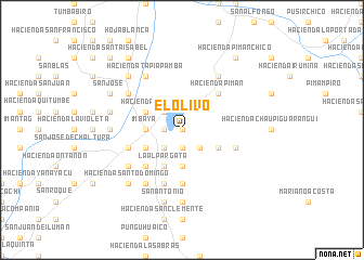 map of El Olivo