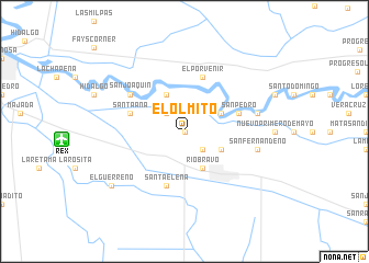 map of El Olmito