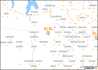 map of Elol