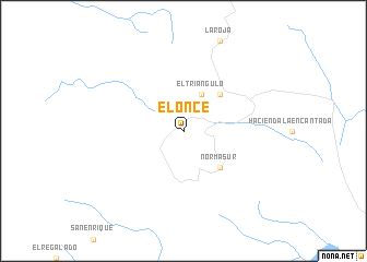 map of El Once