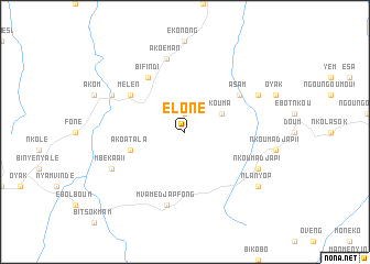 map of Eloné
