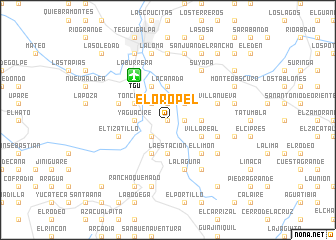 map of El Oropel