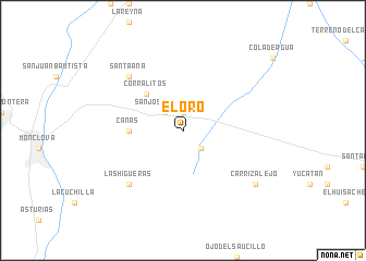 map of El Oro