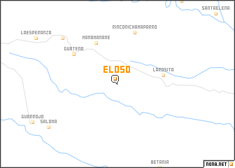 map of El Oso