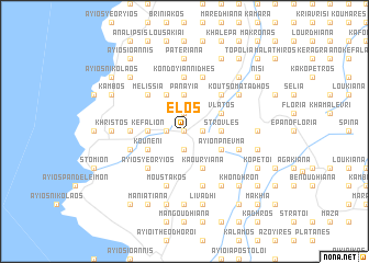 map of Élos