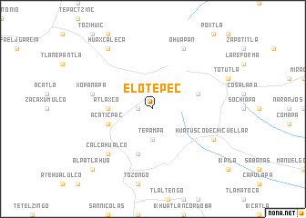 map of Elotepec