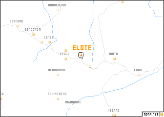 map of Eloté