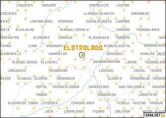 map of El Otro Lado