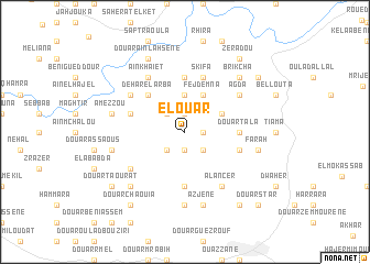 map of El Ouar