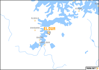 map of Eloum