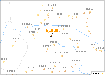 map of Elouo