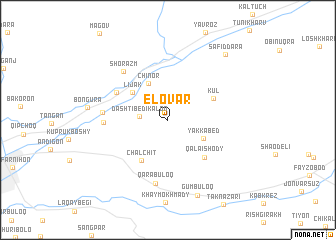 map of Ėlovar