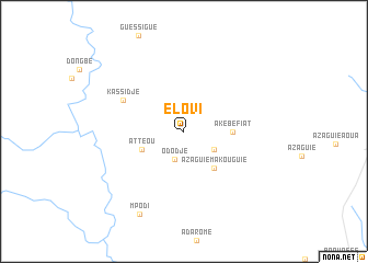 map of Elovi
