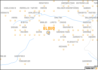 map of Elʼovo