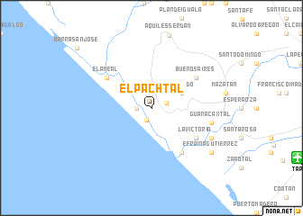 map of El Pachtal