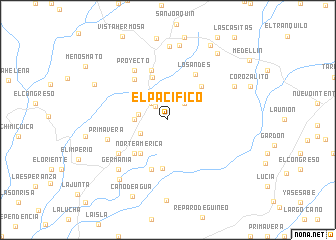 map of El Pacífico