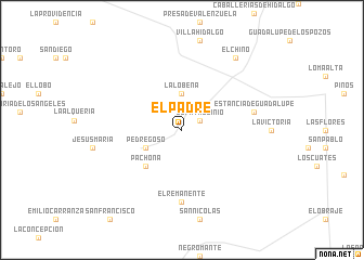 map of El Padre