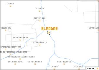 map of El Padre