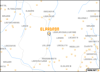 map of El Padrón