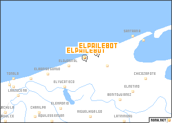 map of El Pailebot