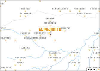 map of El Pajarito