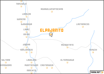 map of El Pajarito