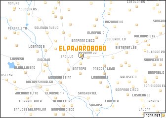 map of El Pájaro Bobo