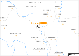 map of El Pajonal