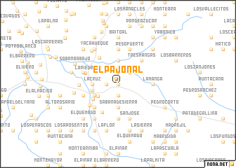 map of El Pajonal