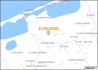 map of El Pajonal