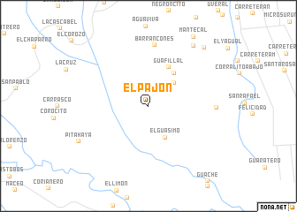 map of El Pajón