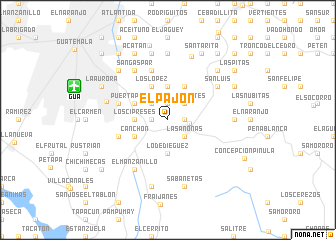 map of El Pajón