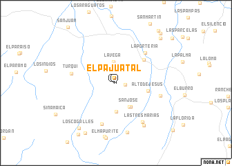 map of El Pajuatal