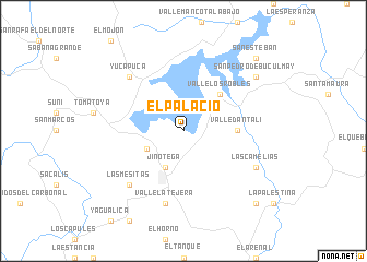 map of El Palacio