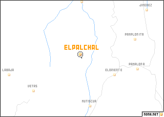 map of El Palchal