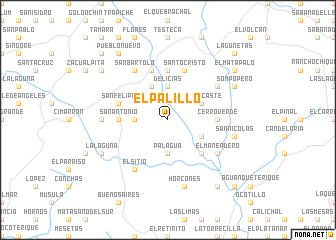 map of El Palillo