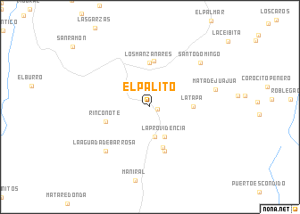 map of El Palito