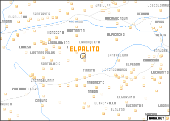 map of El Palito