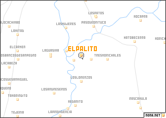 map of El Palito