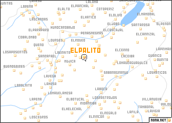 map of El Palito