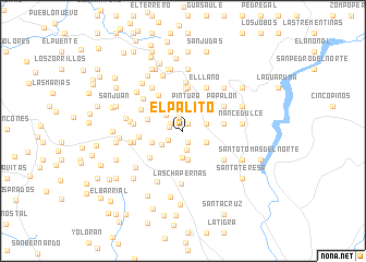 map of El Palito