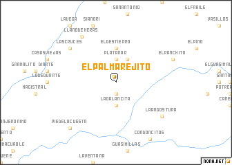 map of El Palmarejito