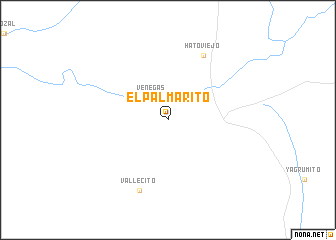 map of El Palmarito