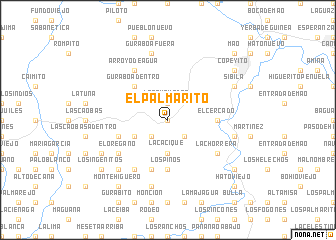 map of El Palmarito