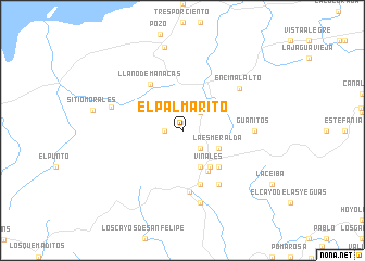 map of El Palmarito